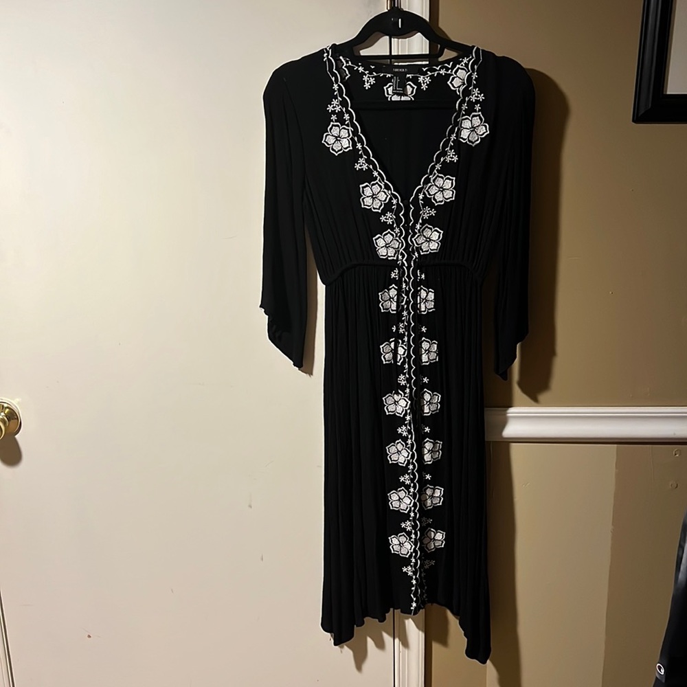Bohemian Embroidered Dress